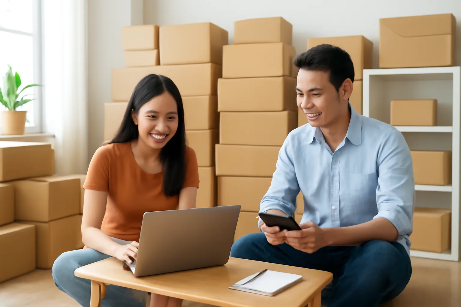 Người bán hàng trực tuyến và kế toán dựng lại doanh thu từ các bảng đối soát của sàn